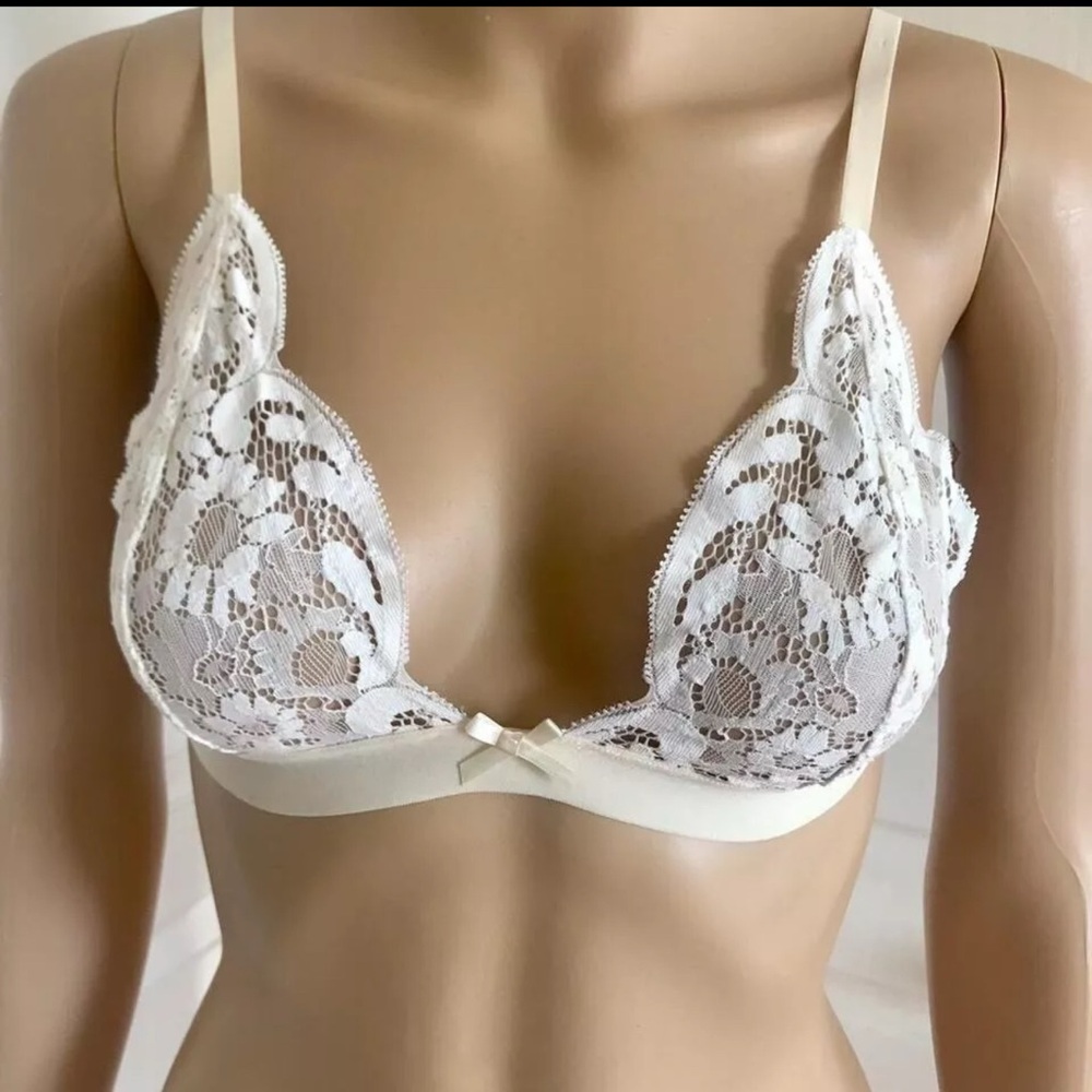 Dreamy Skivvies by For Love and Lemons lace bralette size large